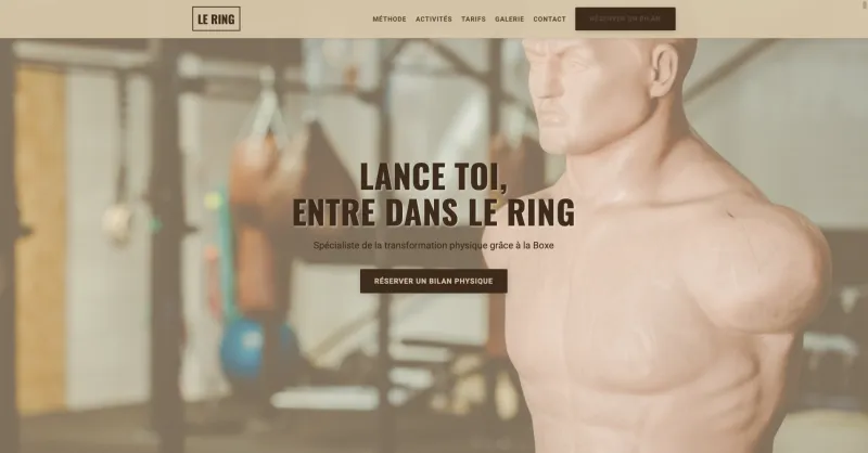 Aperçu du site Bastian Lering